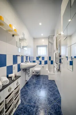 Ein Badezimmer in der Unterkunft Trident Wohnung 3