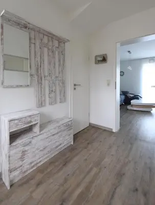 Ein Bett oder Betten in einem Zimmer der Unterkunft Hagenstraße 4