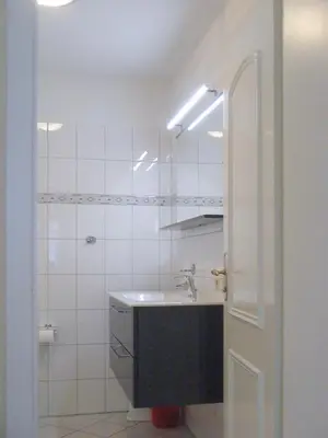 Ein Badezimmer in der Unterkunft Mühlenpark 2 Mühlenpark Haus A Wo 3