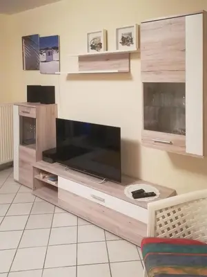 TV/Unterhaltungsangebot in der Unterkunft Mühlenpark 2 Mühlenpark Haus A Wo 3