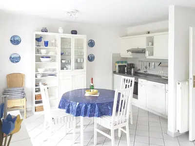 Küche/Küchenzeile in der Unterkunft Mühlenpark 1 Mühlenpark Haus 3 Wo 9