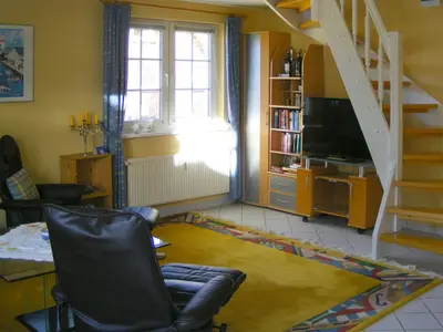TV/Unterhaltungsangebot in der Unterkunft Mühlenpark 2 Mühlenpark Haus B Wo 10