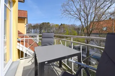 Ein Balkon oder eine Terrasse in der Unterkunft Meerlust 3 14