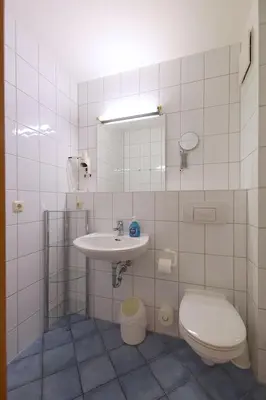 Ein Badezimmer in der Unterkunft Meerlust 3 14