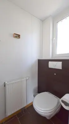 Ein Badezimmer in der Unterkunft Meerlauschen