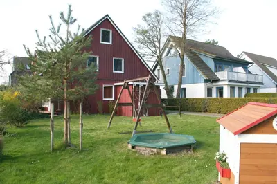 Ein Kinderspielbereich in der Unterkunft Meerlauschen