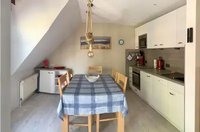 Küche/Küchenzeile in der Unterkunft Mühlenpark 1 Mühlenpark Haus 1 Wo 3