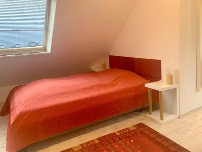Ein Bett oder Betten in einem Zimmer der Unterkunft Mühlenpark 1 Mühlenpark Haus 1 Wo 3