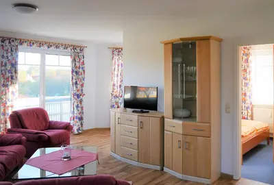 TV/Unterhaltungsangebot in der Unterkunft Haus am Brunnen Haus 