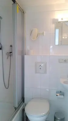 Ein Badezimmer in der Unterkunft Mühlenpark 1 Mühlenpark Haus 5 Wo 20