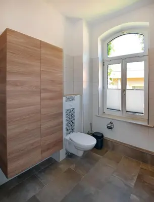 Ein Badezimmer in der Unterkunft Haus Anna Wo 1