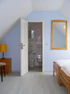 Ein Badezimmer in der Unterkunft Mühlenpark 1 Mühlenpark Haus 2 Wo 7