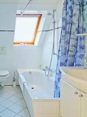 Ein Badezimmer in der Unterkunft Mühlenpark 1 Mühlenpark Haus 4 Wo 16