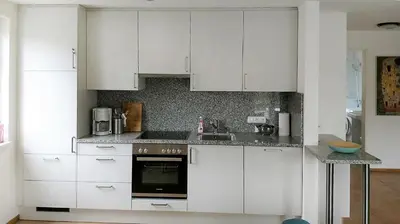 Küche/Küchenzeile in der Unterkunft Haus 