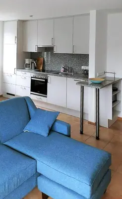 Küche/Küchenzeile in der Unterkunft Haus 