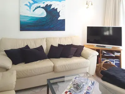 TV/Unterhaltungsangebot in der Unterkunft Eichenpark Haus 1 Wohnung 3