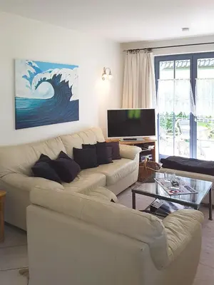 TV/Unterhaltungsangebot in der Unterkunft Eichenpark Haus 1 Wohnung 3