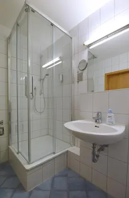 Ein Badezimmer in der Unterkunft Meerlust 3 15