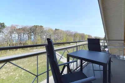 Ein Balkon oder eine Terrasse in der Unterkunft Meerlust 3 13
