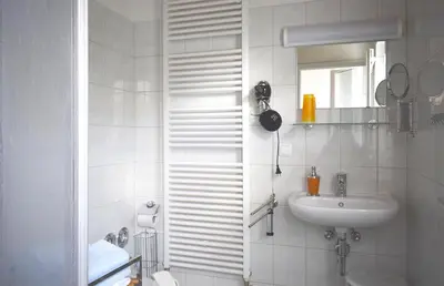 Ein Badezimmer in der Unterkunft Ankerplatz RH 4