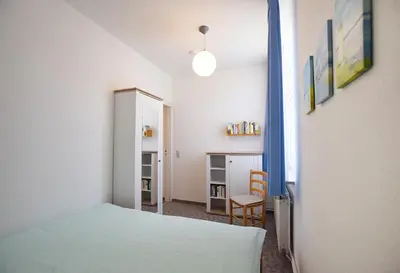 Ein Bett oder Betten in einem Zimmer der Unterkunft Haus Anna Wo 4