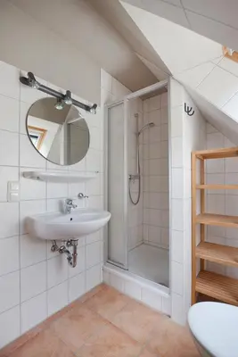 Ein Badezimmer in der Unterkunft Buchenpark Wo 7
