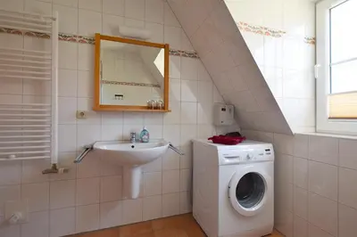 Ein Badezimmer in der Unterkunft Haus Albatros Albatros Wo 3