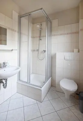 Ein Badezimmer in der Unterkunft FHH 