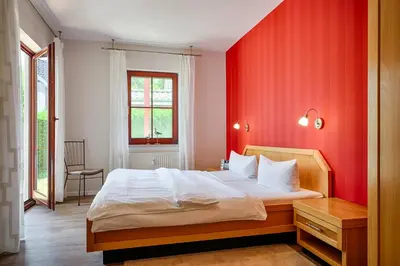 Ein Bett oder Betten in einem Zimmer der Unterkunft Grüne Str 33d 