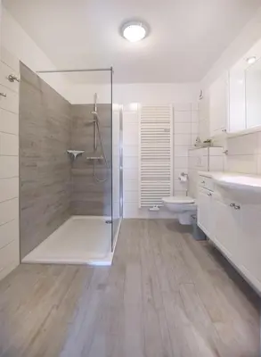 Ein Badezimmer in der Unterkunft Mühlenpark 1 Mühlenpark Haus 4 Wo 14