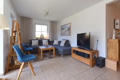 TV/Unterhaltungsangebot in der Unterkunft Buchenpark Wo 6