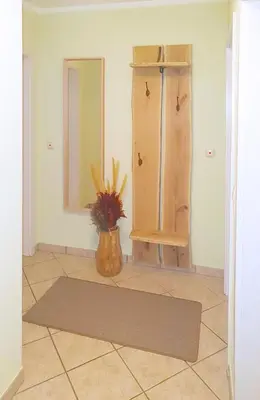 Ein Badezimmer in der Unterkunft Haus am Darßer Wald W3