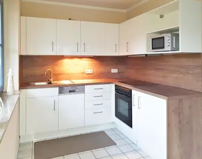 Küche/Küchenzeile in der Unterkunft Haus am Darßer Wald W3