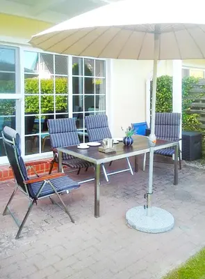 Ein Garten an der Unterkunft Buchengrund Wo 6
