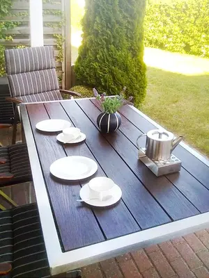 Ein Garten an der Unterkunft Buchengrund Wo 6