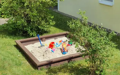 Ein Garten an der Unterkunft Buchengrund Wo 4