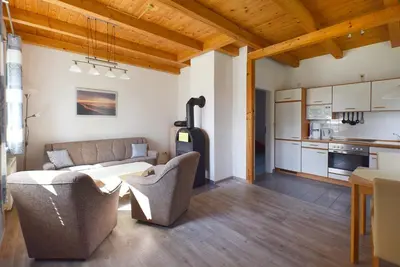 Küche/Küchenzeile in der Unterkunft Ankerplatz RH 1