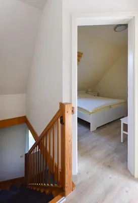 Ein Bett oder Betten in einem Zimmer der Unterkunft Ankerplatz RH 6