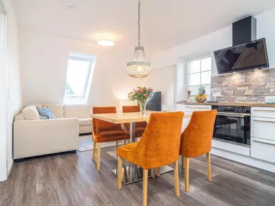Küche/Küchenzeile in der Unterkunft Tom's Hof Ferienwohnung Dascha