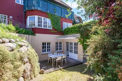Ein Garten an der Unterkunft Hoop