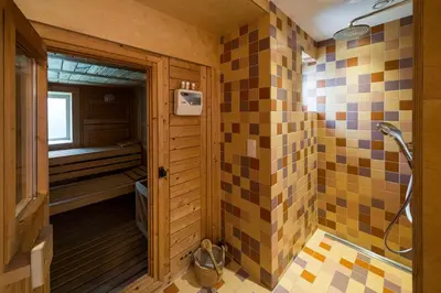 Ein Badezimmer in der Unterkunft Haus am Schilf - Wohnung 6