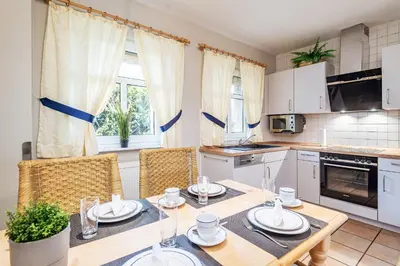 Küche/Küchenzeile in der Unterkunft Ferienhaus 