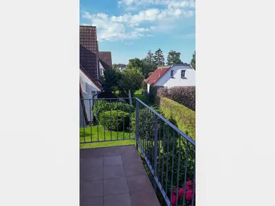 Ein Garten an der Unterkunft Kormoran Wohnung 13