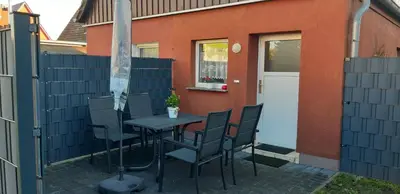 Grundriss der Unterkunft Ferienhaus für 2 Personen mit Terrasse