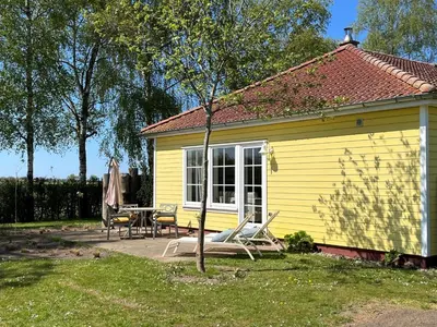 Ein Garten an der Unterkunft Ferienhaus Landleven