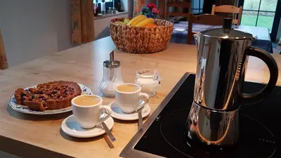 Kaffee-/Teezubehör in der Unterkunft Haus an der Eiche