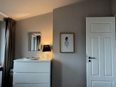 Ein Bett oder Betten in einem Zimmer der Unterkunft Whg 16 - Sol - b71175