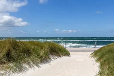 Naturlandschaft in der Nähe des Ferienhauses
