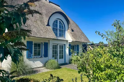 Ein Garten an der Unterkunft Ferienhaus Witzki