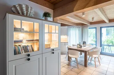 Küche/Küchenzeile in der Unterkunft Haus am Meer Kiek Över 6
